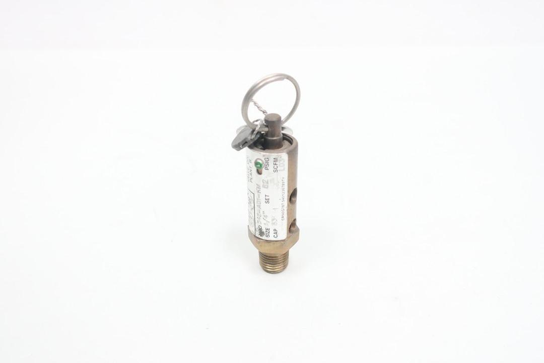 KUNKLE 542-A01-KM RELIEF VALVE 83SCFM 62PSI 1/4IN NPT