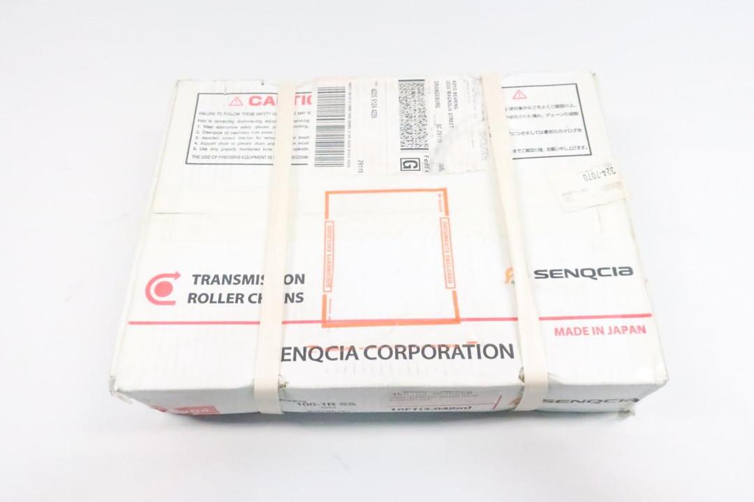 SENQCIA 100-1R SS ROLLER CHAIN 10FT