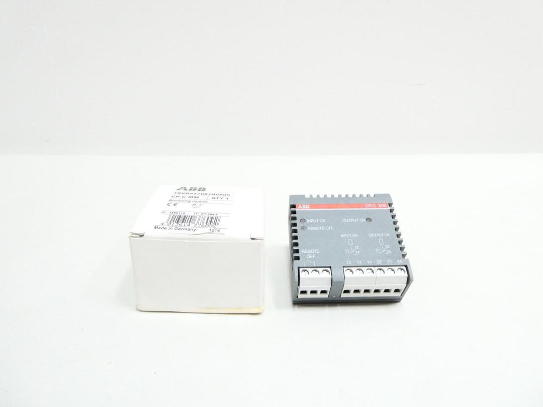 ABB 1SVR427081R0000 MONITORING MESSAGE MODULE