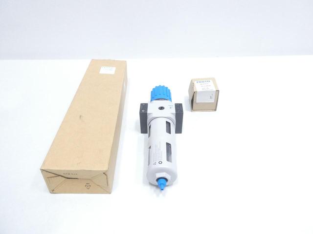 FESTO LFR-1/2-D-MIDI PNEUMATIC FILTER-REGULATOR 230PSI 1/2IN NPT
