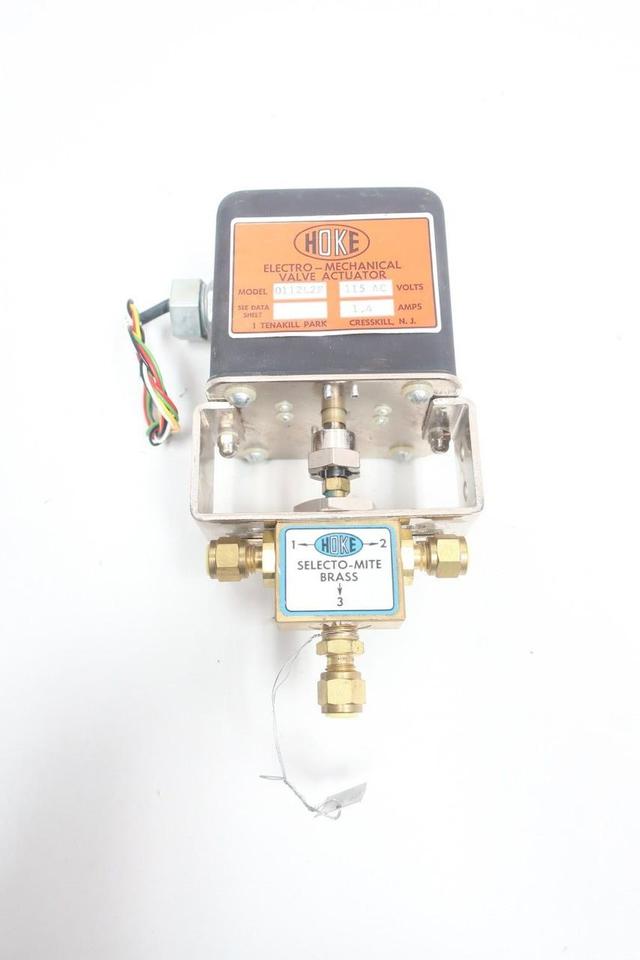 HOKE 0112L2F SOLENOID VALVE 115V-AC 1/4IN