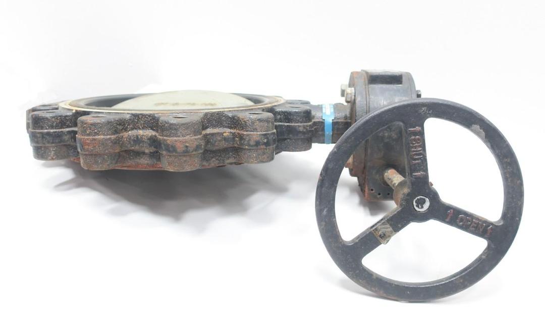 MILWAUKEE VALVE ML332E MANUAL IRON LUGGED BUTTERFLY VALVE 10IN 200