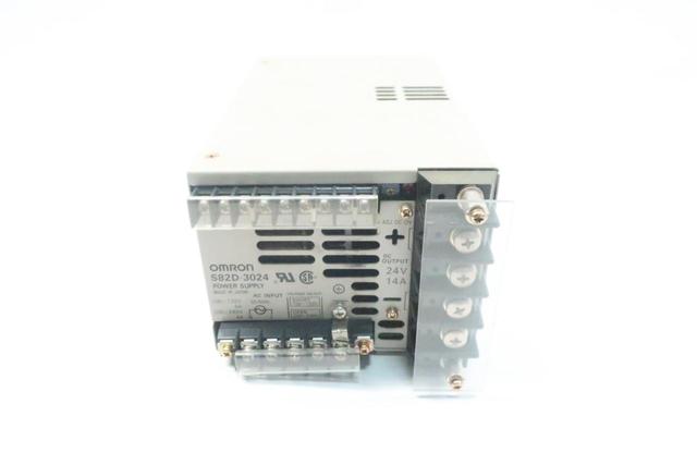 OMRON S82D-3024 AC TO DC POWER SUPPLY 100-120/200-240V-AC 14A AMP 24V-DC