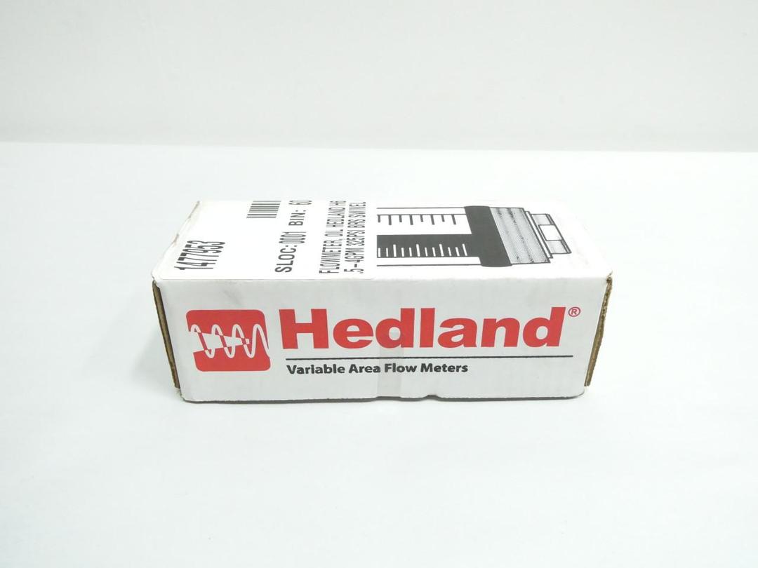 HEDLAND H625-104 VARIABLE AREA FLOW METER 0.5-4GPM