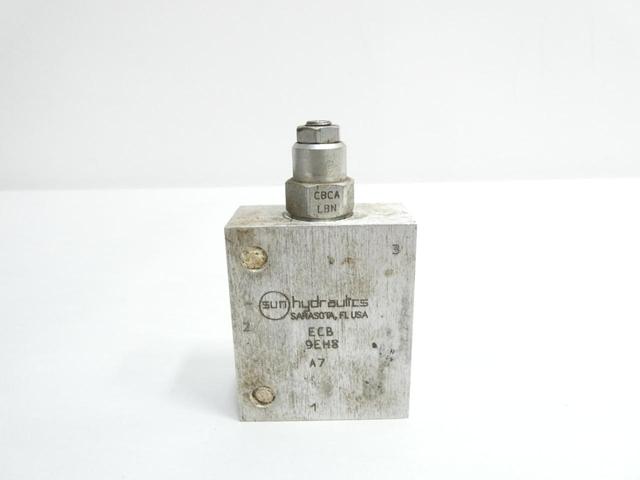 SUN HYDRAULICS ECB 9EH8 HYDRAULIC VALVE