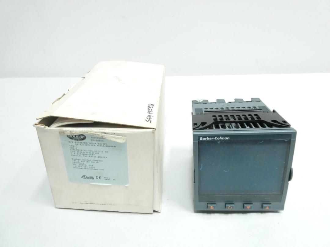 BARBER COLMAN EU0523 TEMPERATURE CONTROLLER 100-240V-AC 0-18V-DC