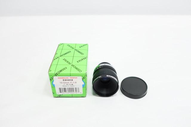 COSMICAR C21212 12.5MM F/1.8 CAMERA LENS