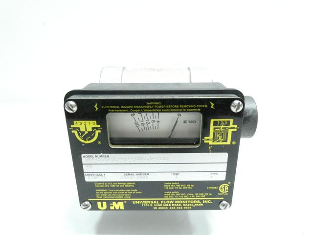 UFM MN-ASB20GLM-8-1500V.9-A1WU FLOW METER 3-15GPM 1IN NPT