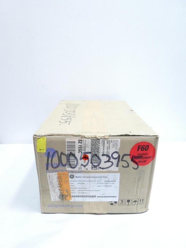 GENERAL ELECTRIC GE F60TG3HLHF8LH6GM8LP6TU6GW6G F60 FEEDER MANAGEMENT RELAY