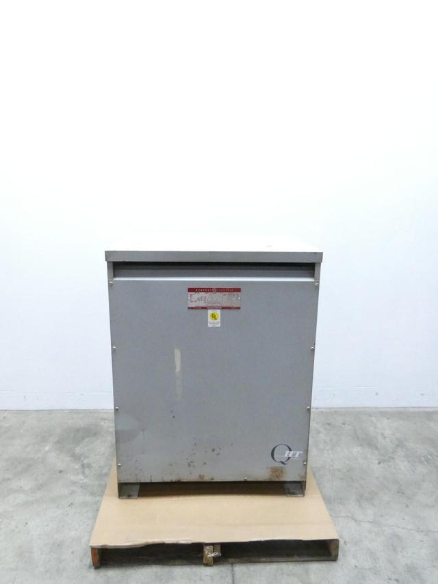 GENERAL ELECTRIC GE 9T23B4009 G23 DRY TYPE TRANSFORMER 3PH 118KVA 460VAC 230VAC