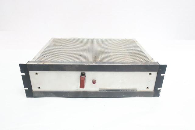 TOPAZ 250-GWR-125-60-115 2578-5-M STATIC INVERTER 125V-DC 115V-AC 250VA