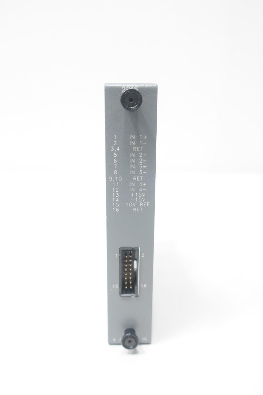 CONTROL TECHNOLOGY 2215SP ANALOG INPUT MODULE