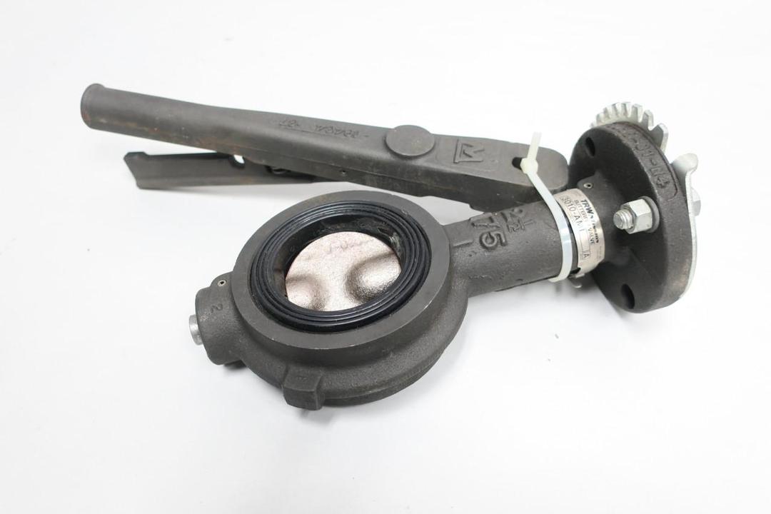 TRW 3010-AMI MANUAL STEEL WAFER BUTTERFLY VALVE 2-1/2IN 175