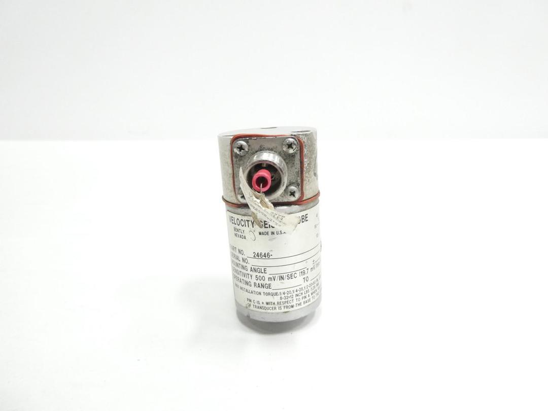 BENTLY NEVADA 24646 VELOCITY SEISMOPROBE 500MV/IN/SEC