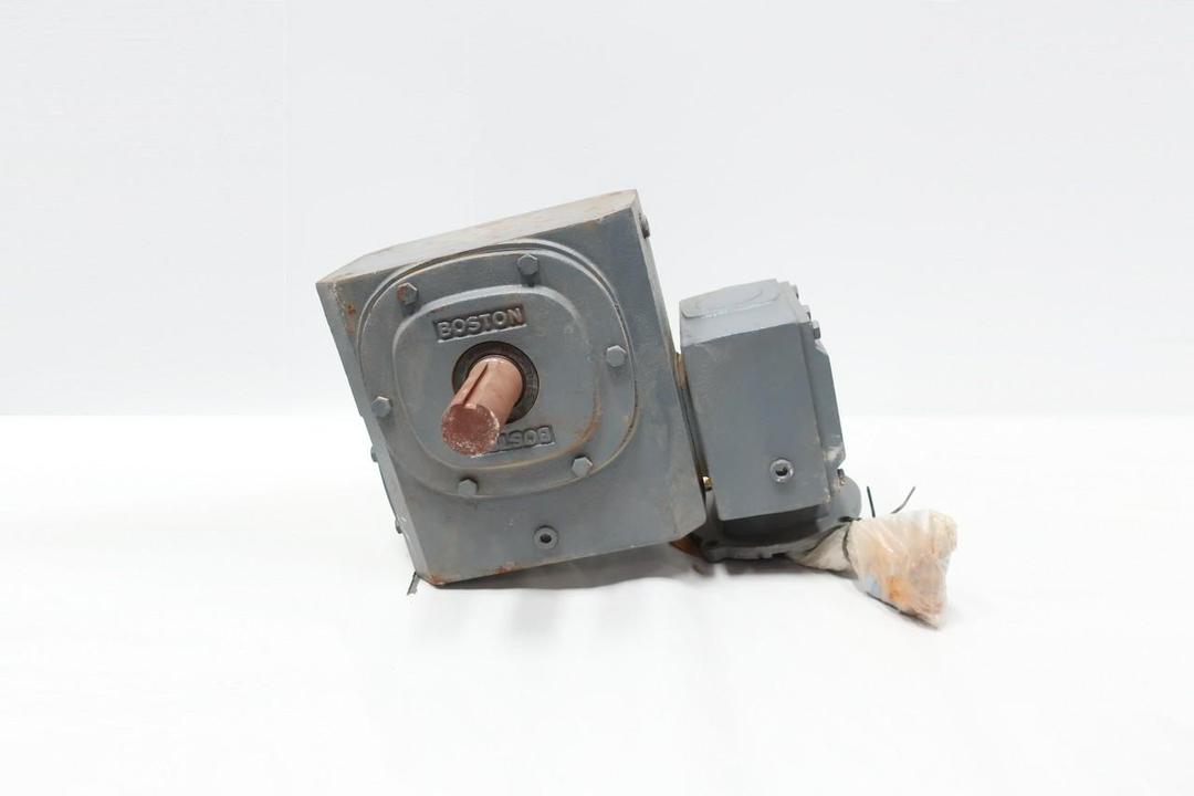 BOSTON GEAR FWC732-600-B5-6 RIGHT ANGLE GEAR REDUCER 5/8IN 1-3/8IN 0.36HP 600:1