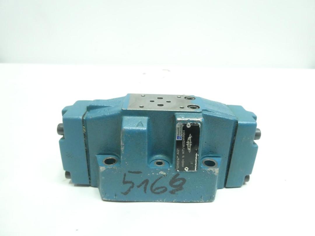 REXROTH 4WEH 16 W71/6EG24N9EK4 HYDRAULIC VALVE MANIFOLD