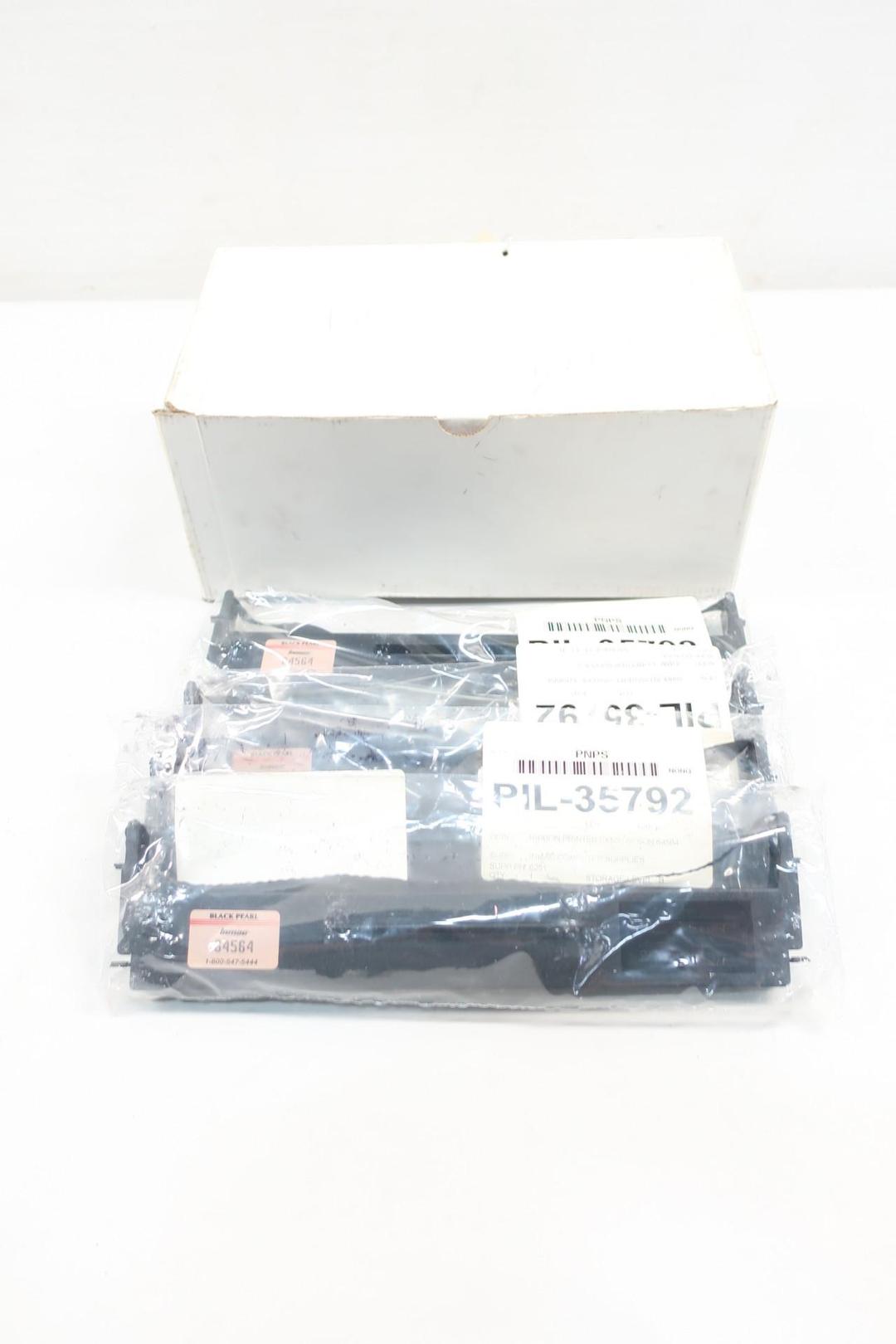 BOX OF 4 INMAC 64564 BLACK PEARL INK RIBBON