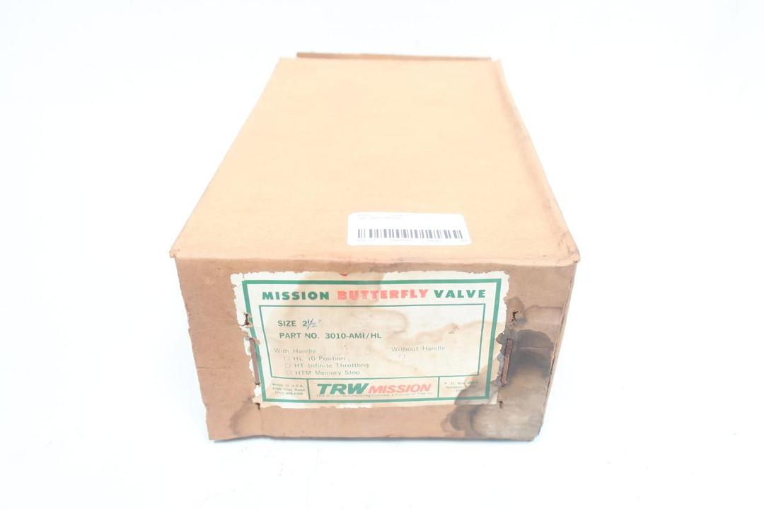 MISSION 3010-AMI/HL MANUAL WAFER BUTTERFLY VALVE 2-1/2IN 175