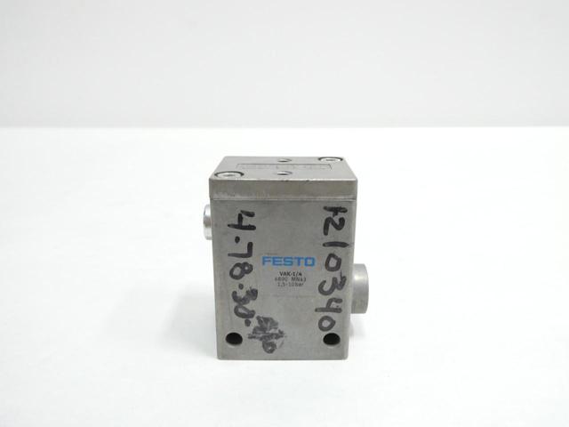 FESTO VAK-1/4 6890 VACUUM GENERATOR 10BAR