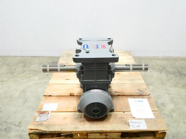 DELROYD HEK90-S9 28868 RIGHT ANGLE WORM GEAR REDUCER 11.9HP 82.82:1