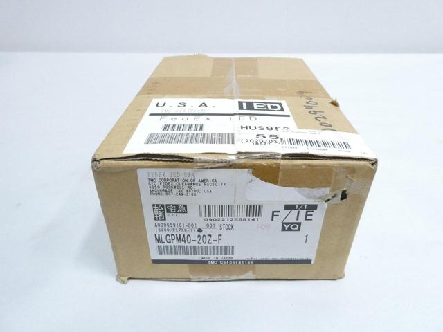 SMC MLGPM40-20Z-F GUIDED SLIDE CYLINDER 40MM 20MM
