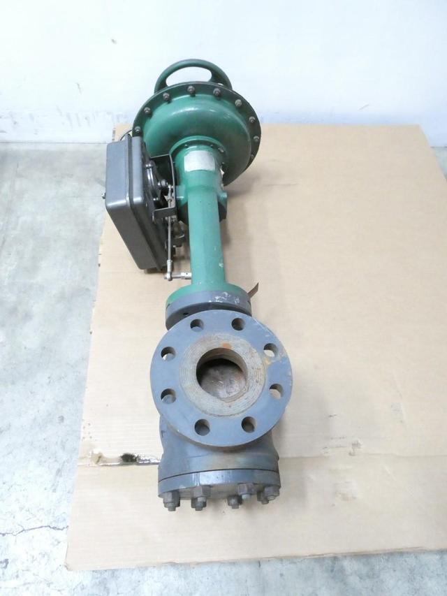 BAILEY D10E-C 5320255A5 PNEUMATIC STEEL FLANGED CONTROL VALVE 3IN 300