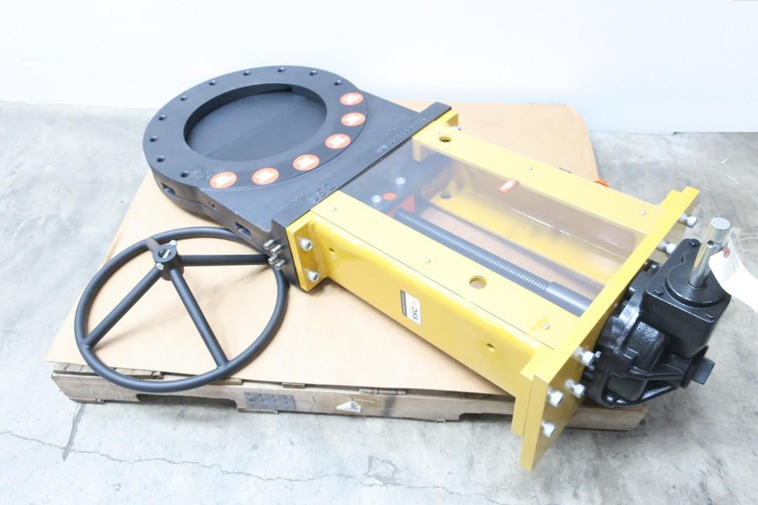 DSS SV1S16-NI-SS-AF/1-BG-S19 MANUAL FLANGED KNIFE GATE VALVE 16IN 150