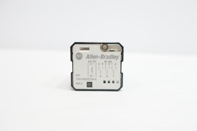 ALLEN BRADLEY 700-HB33Z24-4 PLUG-IN RELAY 120/240V-AC