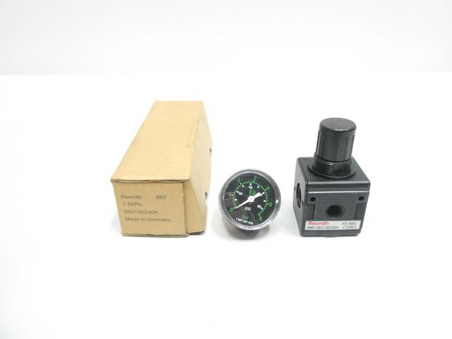 REXROTH 0821302404 PNEUMATIC REGULATOR 1/4IN NPT