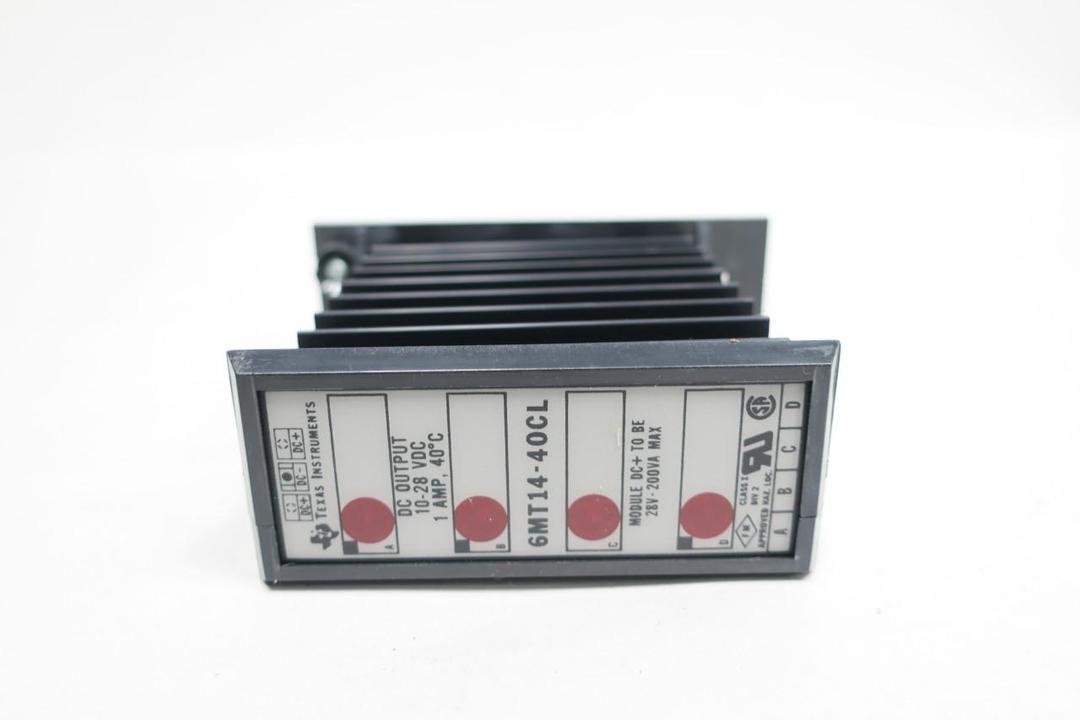 TEXAS INSTRUMENTS 6MT14-40CL OUTPUT MODULE
