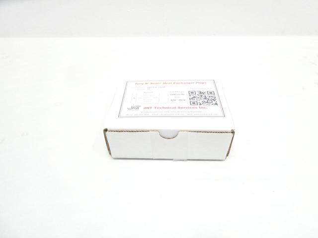 BOX OF 20 JNT TNS-830-316SS TORQ N' SEAL STAINLESS HEAT EXCHANGER PLUG 3/8IN HEX