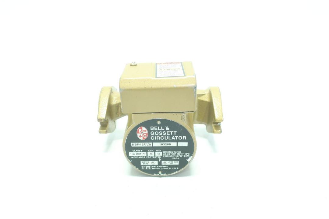 BELL & GOSSETT NBF-12F/LW 55W 115V-AC CIRCULATOR PUMP