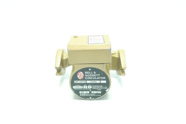 BELL & GOSSETT NBF-12F/LW 55W 115V-AC CIRCULATOR PUMP