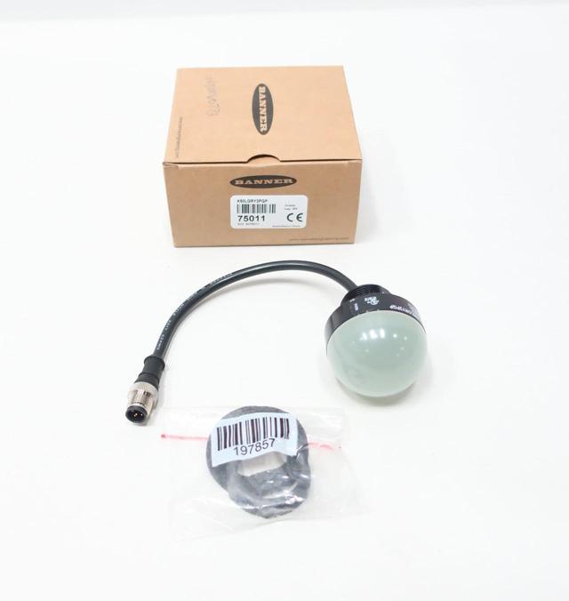 BANNER K50LGRY2PQP INDICATOR LIGHT 18-30V-DC