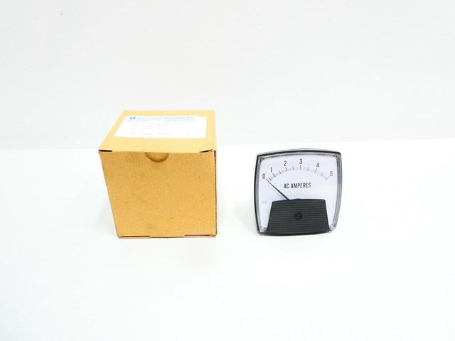 WESCHLER INSTRUMENTS 013-75AA-LSLS-C7-B3 AMMETER 0-5A AMP