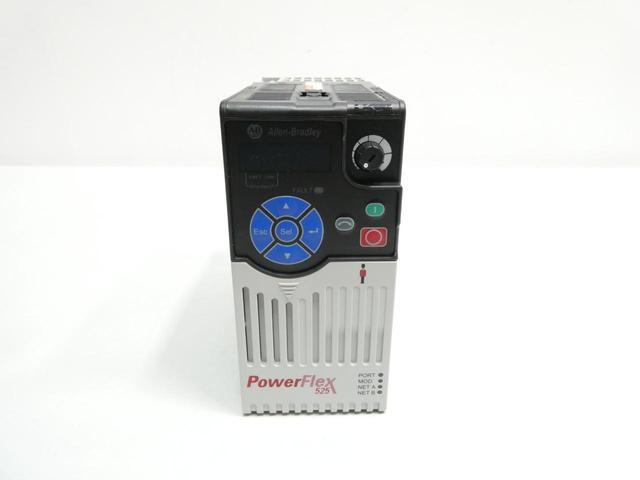 ALLEN BRADLEY 25B-D1P4N104 POWERFLEX 525 AC DRIVE 0-500HZ 0-460V-AC 1/2HP