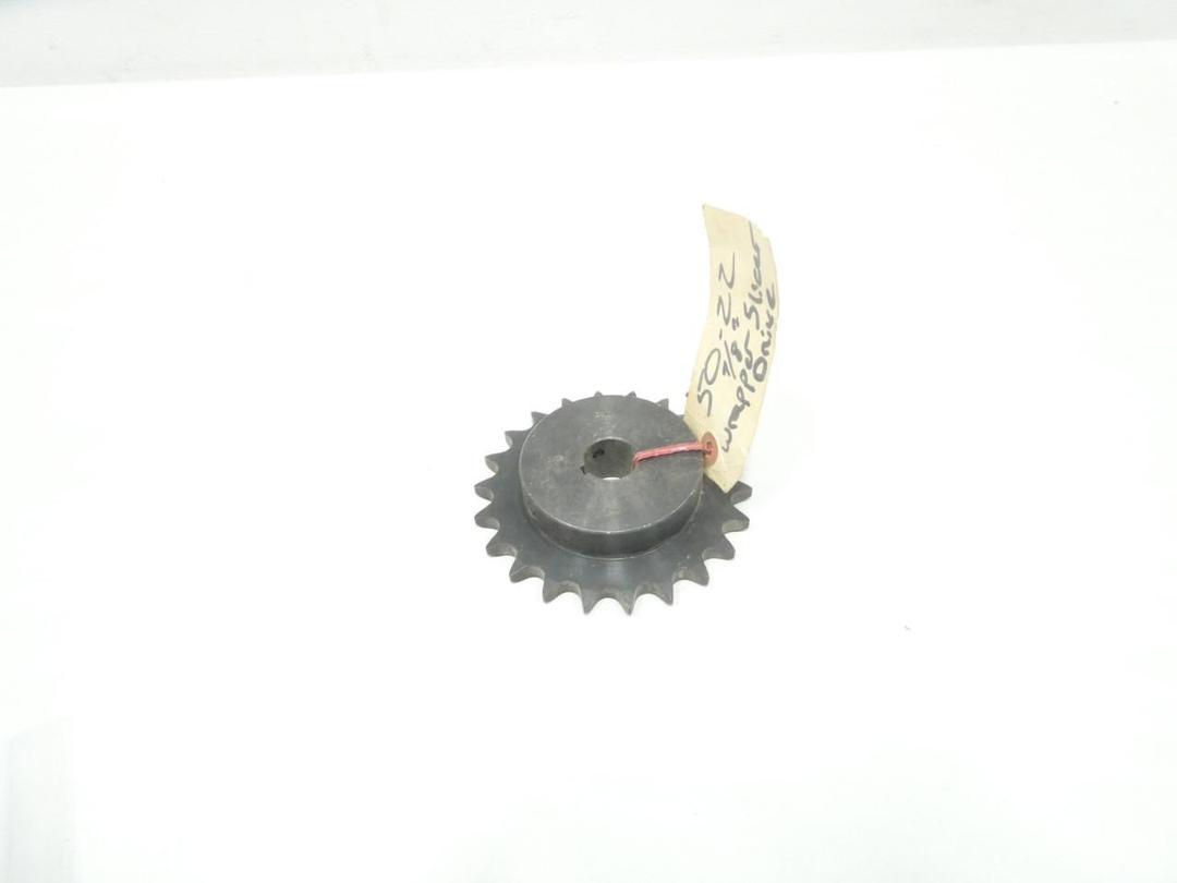 TSUBAKI H50-22 ROLLER CHAIN SPROCKET 7/8IN 22T