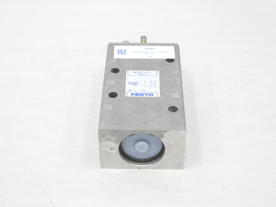 FESTO MFH-5-1/2-S PNEUMATIC SOLENOID VALVE 1/2IN NPT 145PSI
