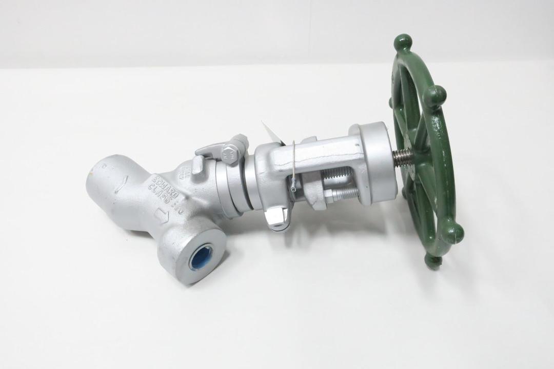 FLOWSERVE D36224A UNIVALVE MANUAL STEEL SOCKET WELD GLOBE VALVE 3/4IN 1690