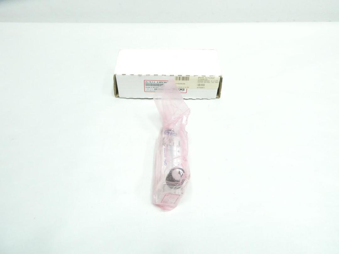 BROOKS INSTRUMENT 2510A2L19SVVT FLOW METER 0.4-5GPH