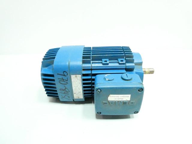DEMAG KBA BRAKE MOTOR 80 B6 3PH 0.96HP 1085RPM 120V-AC