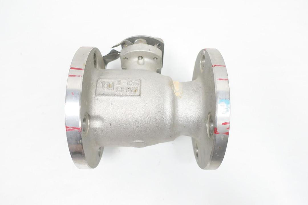 TY VALVE U106RF0910 STAINLESS FLANGED BALL VALVE 3IN 150