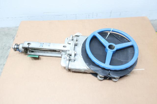 VELAN L16-0310C-13ST-W320 LUGGED STAINLESS KNIFE GATE VALVE 10IN 150