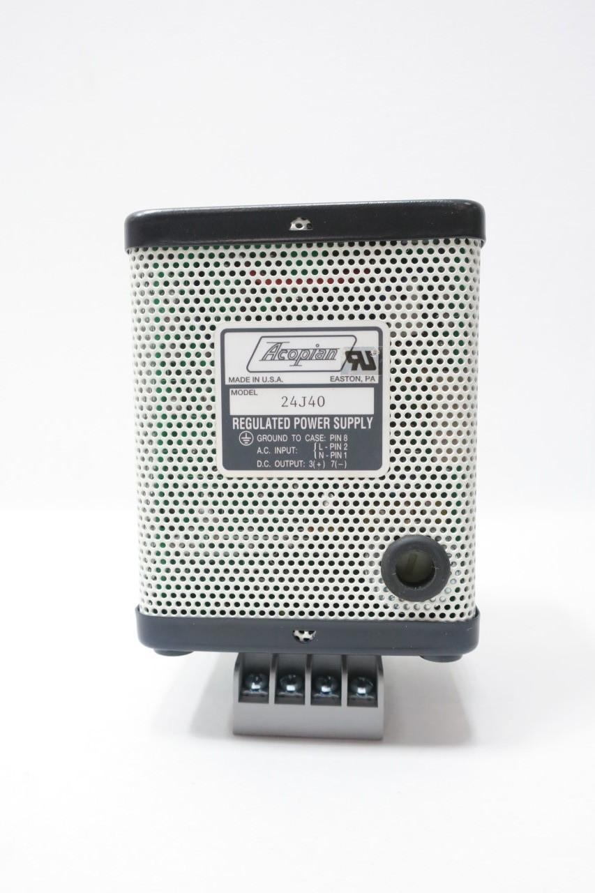 ACOPIAN 24J40 REGULATED POWER SUPPLY
