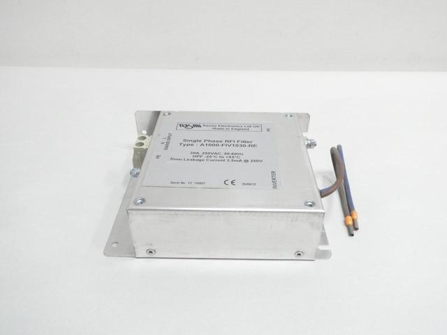 RASMI A1000-FIV1030-RE SINGLE PHASE RFI FILTER 30A AMP 250V-AC