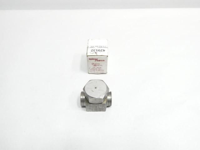 SPIRAX SARCO TD-52 THERMO-DYNAMIC STAINLESS THREADED STEAM TRAP 600PSI 3/8IN NPT