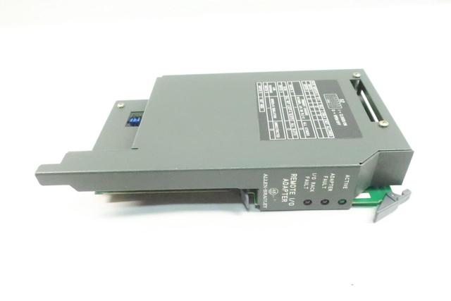 ALLEN BRADLEY 1771-ASB PLC-5 REMOTE I/O ADAPTER MODULE SER D