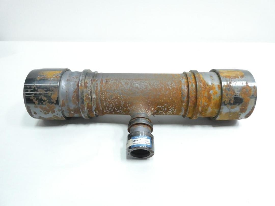 LOKRING MAS-3000-RTEE-P48-P16 9061617 STEEL REDUCER TEE 3IN X 3IN X 1IN