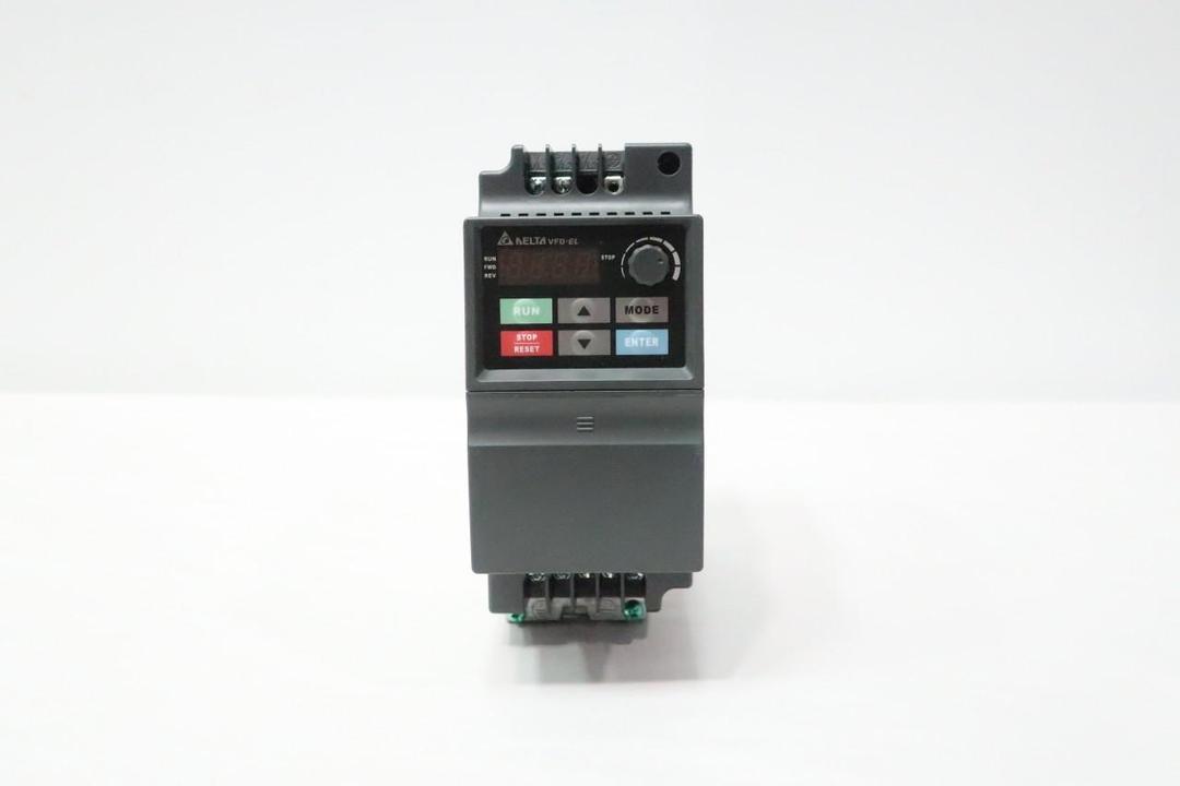 DELTA VFD004EL21A VFD DRIVE 200-240V-AC 0.1-599HZ 0-240V-AC 1/2HP
