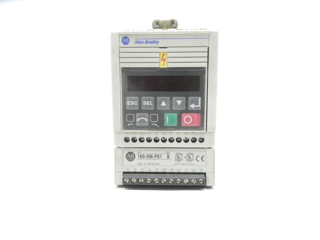 ALLEN BRADLEY 160-BA04NPS1P1 380-460V-AC 240HZ 1-1/2KW AC VFD DRIVE
